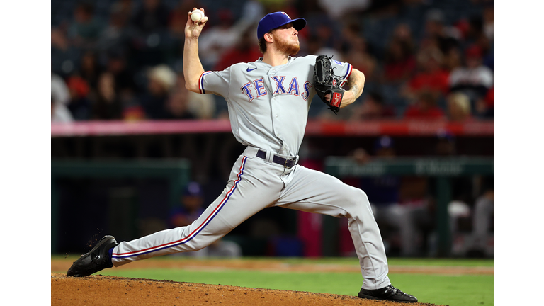 Texas Rangers v Los Angeles Angels