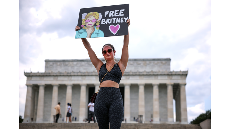 'Free Britney' Rally Held In Washington, DC