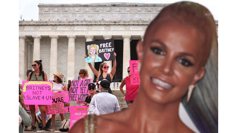 'Free Britney' Rally Held In Washington, DC