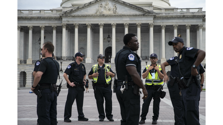 Senate Prepares To Vote On Major Infrastructure Bill