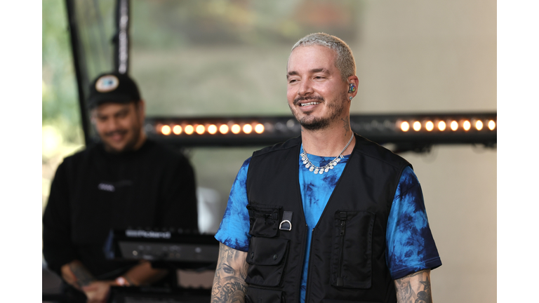 J Balvin Performs On NBC's "Today"