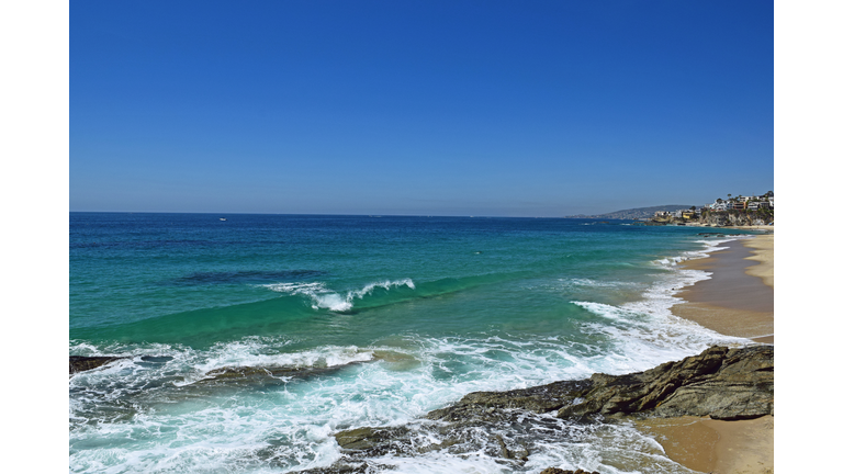 Thousand Steps Beach in Laguna Beach, California