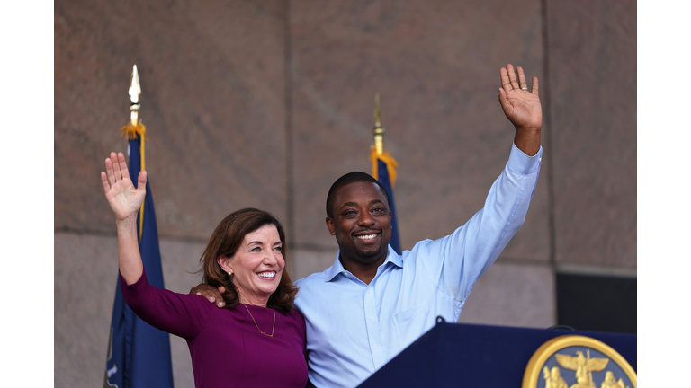 Governor Hochul Makes Special Announcement With State Senator Brian Benjamin