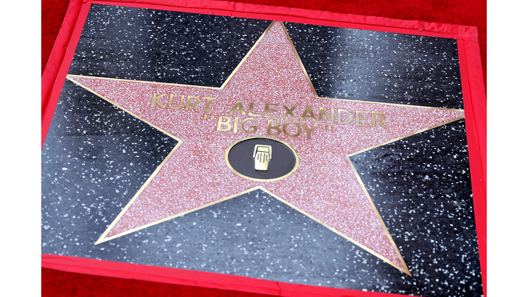 Radio Personality Kurt "Big Boy" Alexander Honored With Star On The Hollywood Walk Of Fame