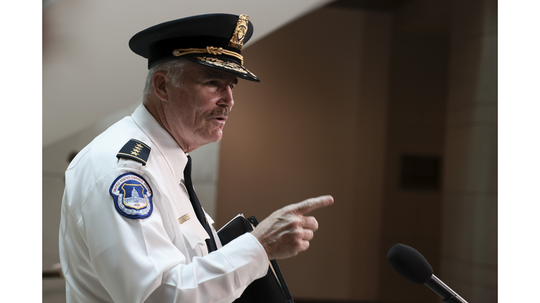 Capitol Police Chief Briefs Congressional Leadership On September 18 Rally Security