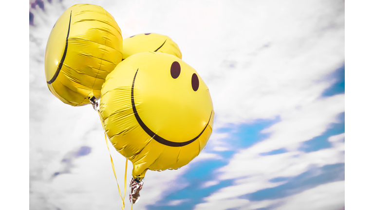 Happiness, Smiley Face Balloons, Happy Face