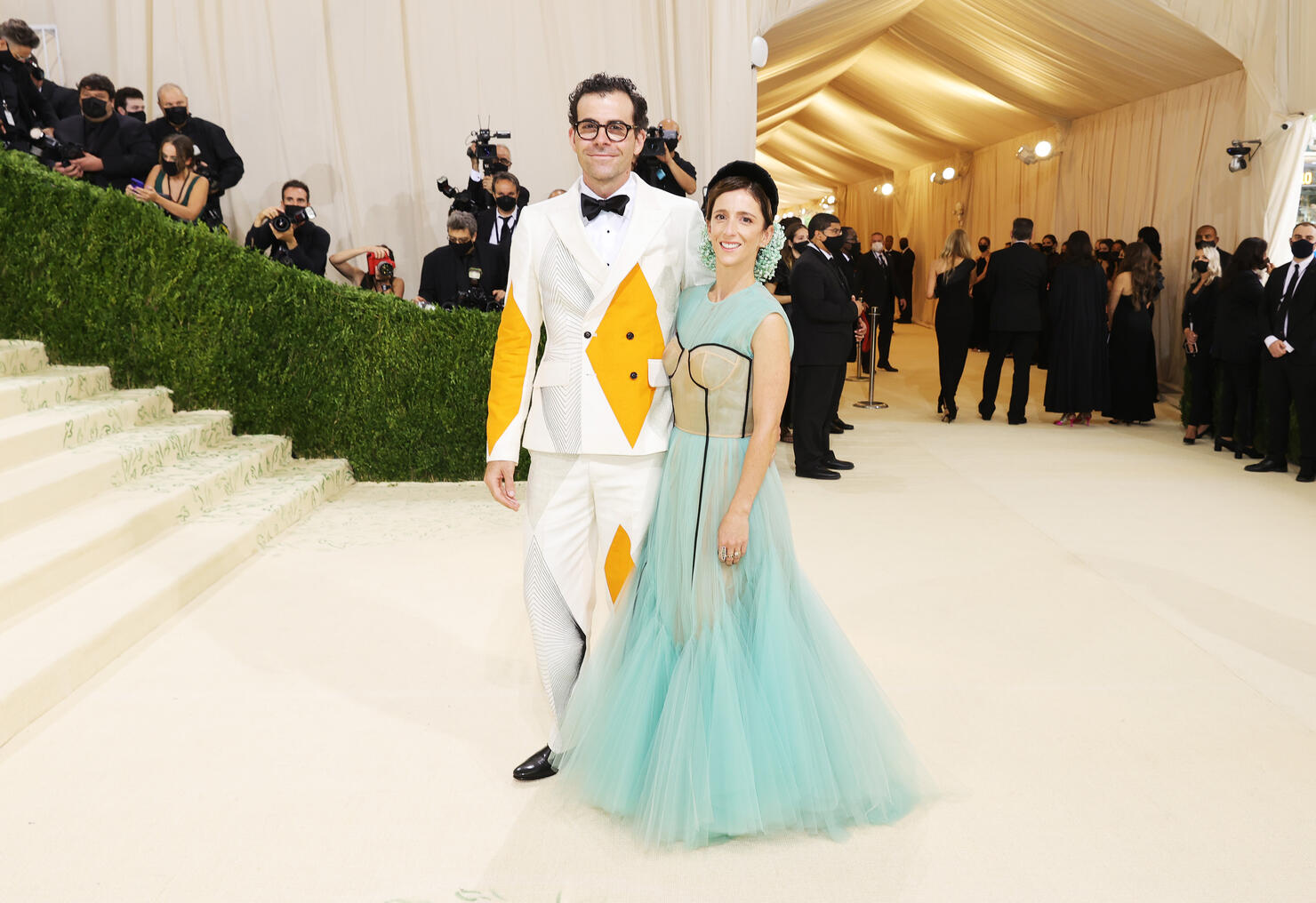 The 2021 Met Gala Celebrating In America: A Lexicon Of Fashion - Arrivals