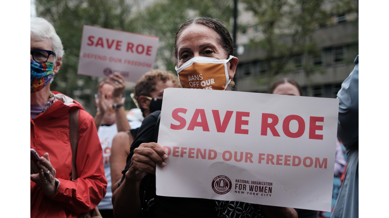 Abortion Rights Rally At Brooklyn's Borough Hall