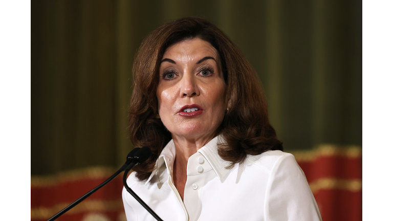 Kathy Hochul Assumes Office As Governor Of New York State