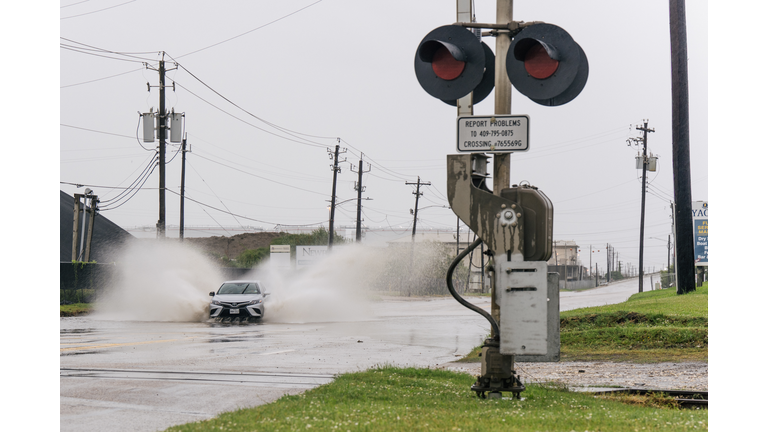 Tropical Storm Nicholas Brings Heavy Rains To Texas