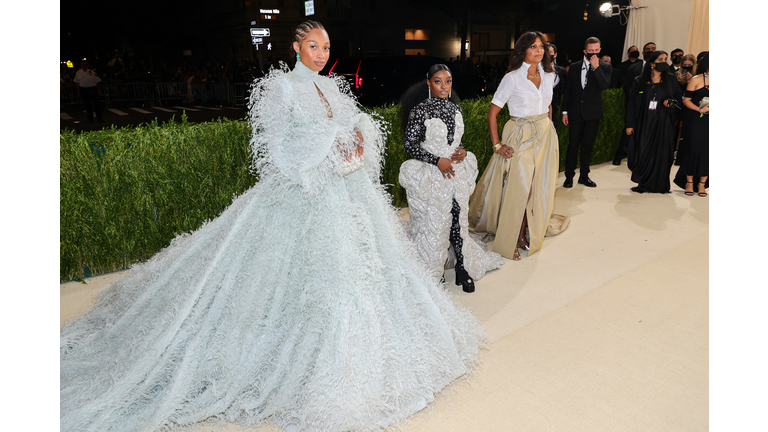 The 2021 Met Gala Celebrating In America: A Lexicon Of Fashion - Arrivals