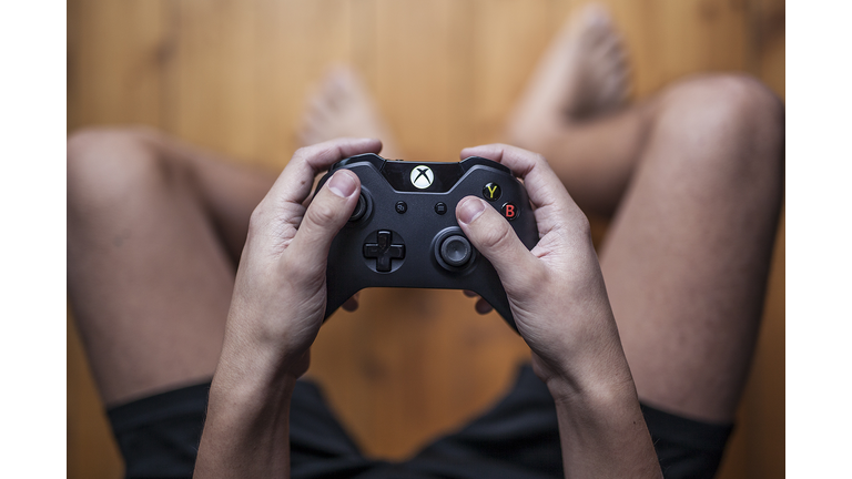 Xbox One Controller - Medium close up from above
