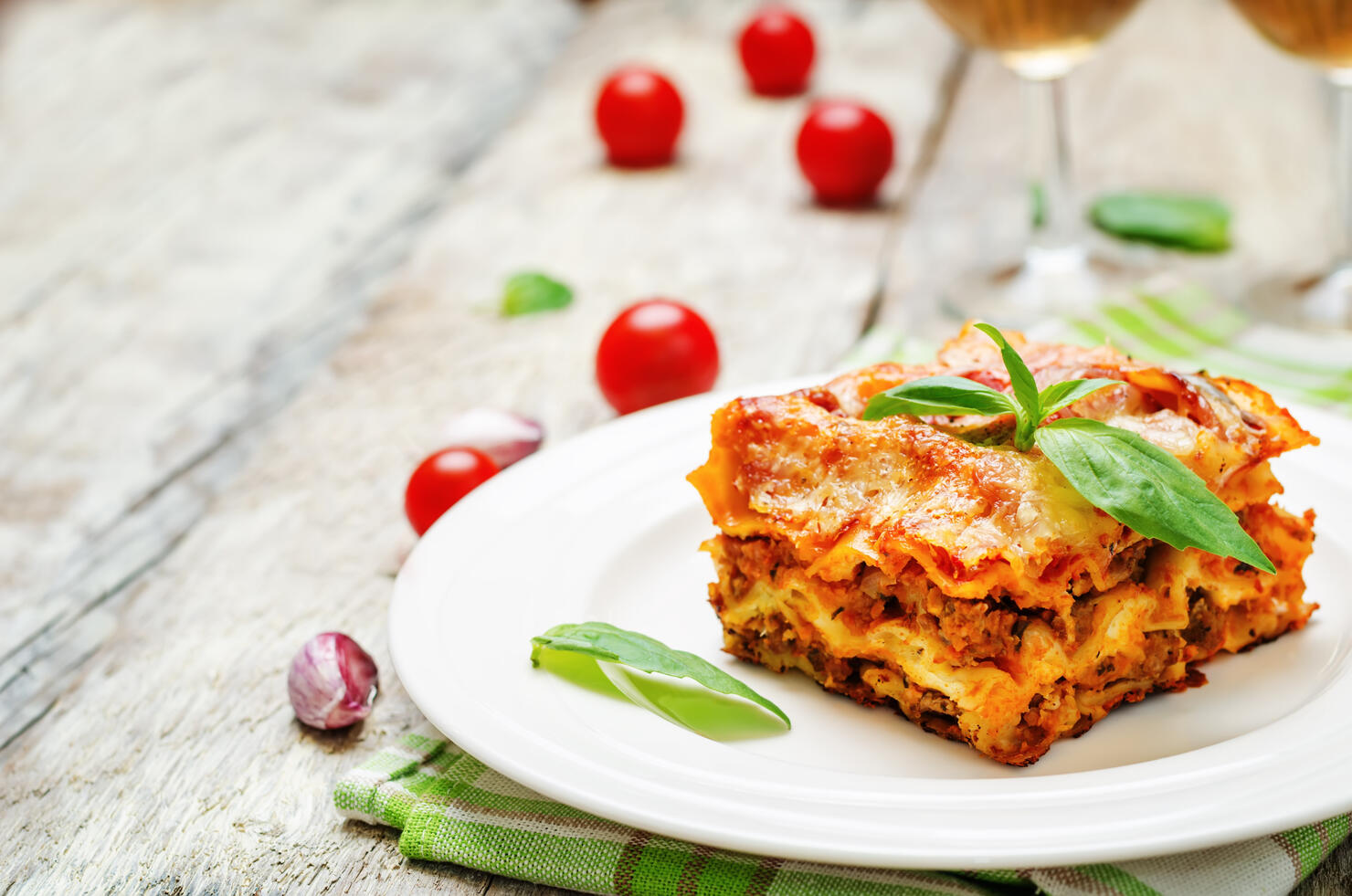 Meat lasagna
