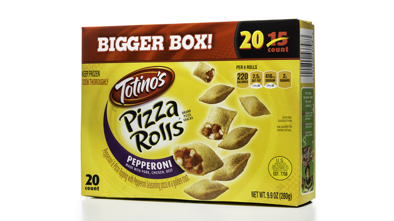 Totino's Pepperoni Pizza Rolls bigger box