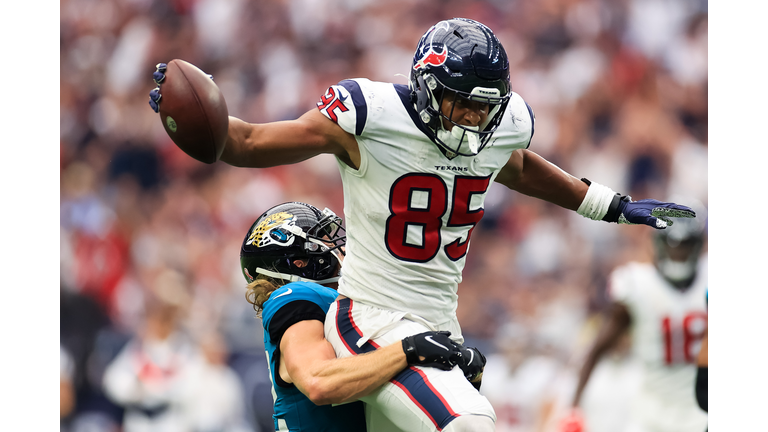 Pharaoh Brown injury news: Texans TE got in a limited practice on