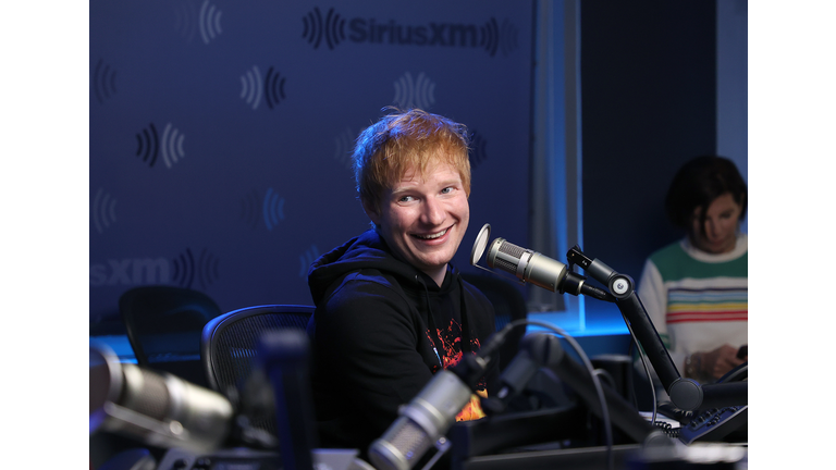 Celebrities Visit The SiriusXM Studios In New York City