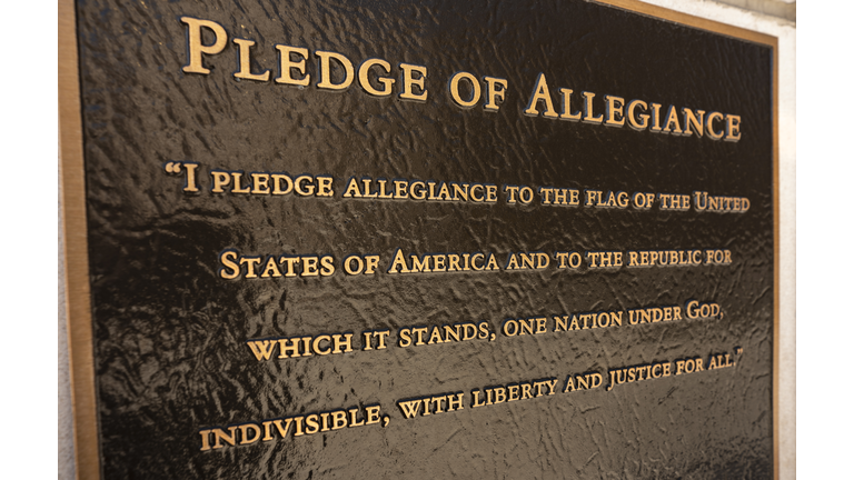 Pledge of Allegiance plaque