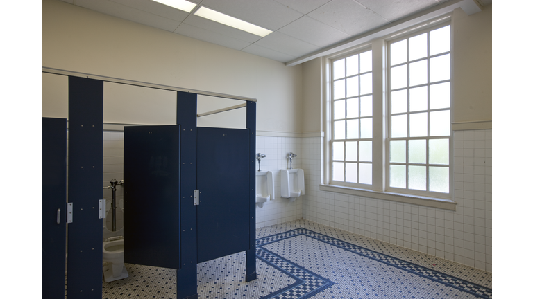 Male Bathroom of a School