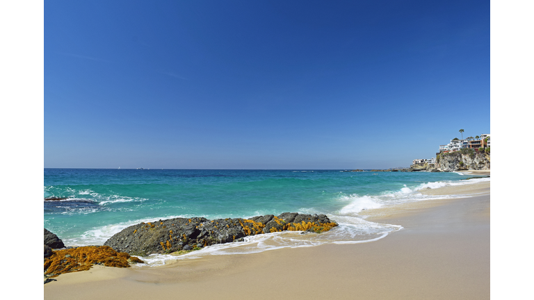 Thousand Steps Beach in Laguna Beach, California