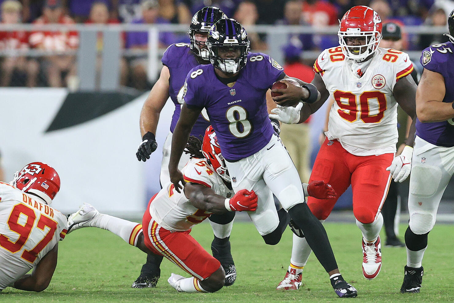 Kansas City Chiefs v Baltimore Ravens