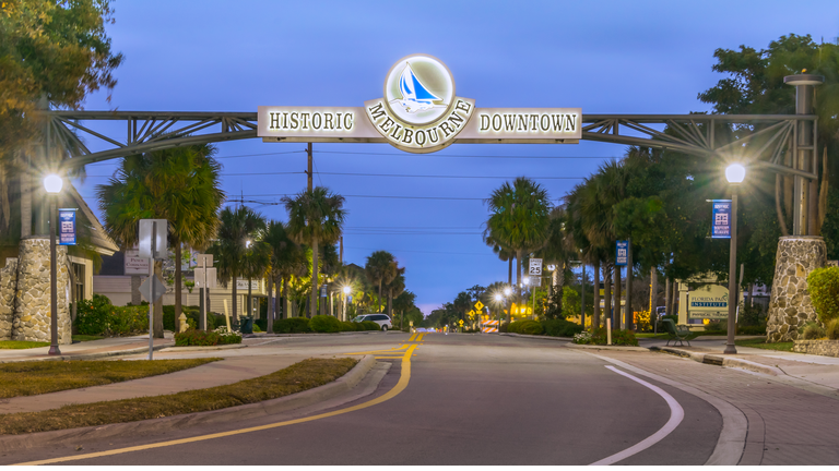 Historic Downtown Melbourne Florida