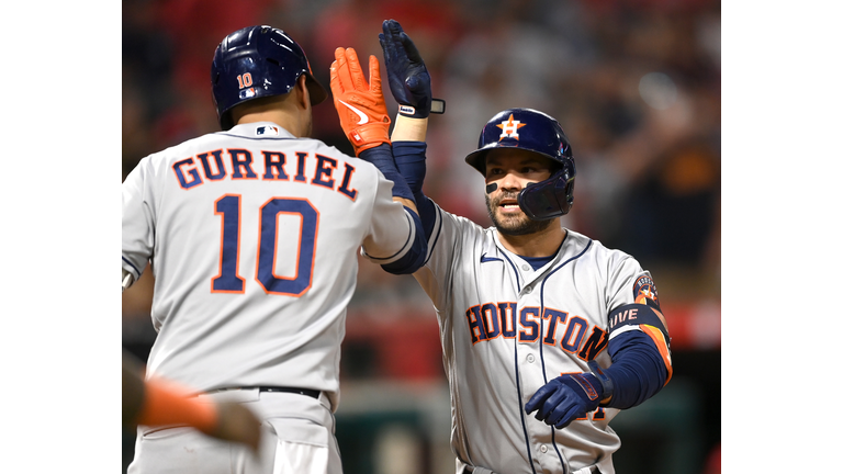 Houston Astros v Los Angeles Angels