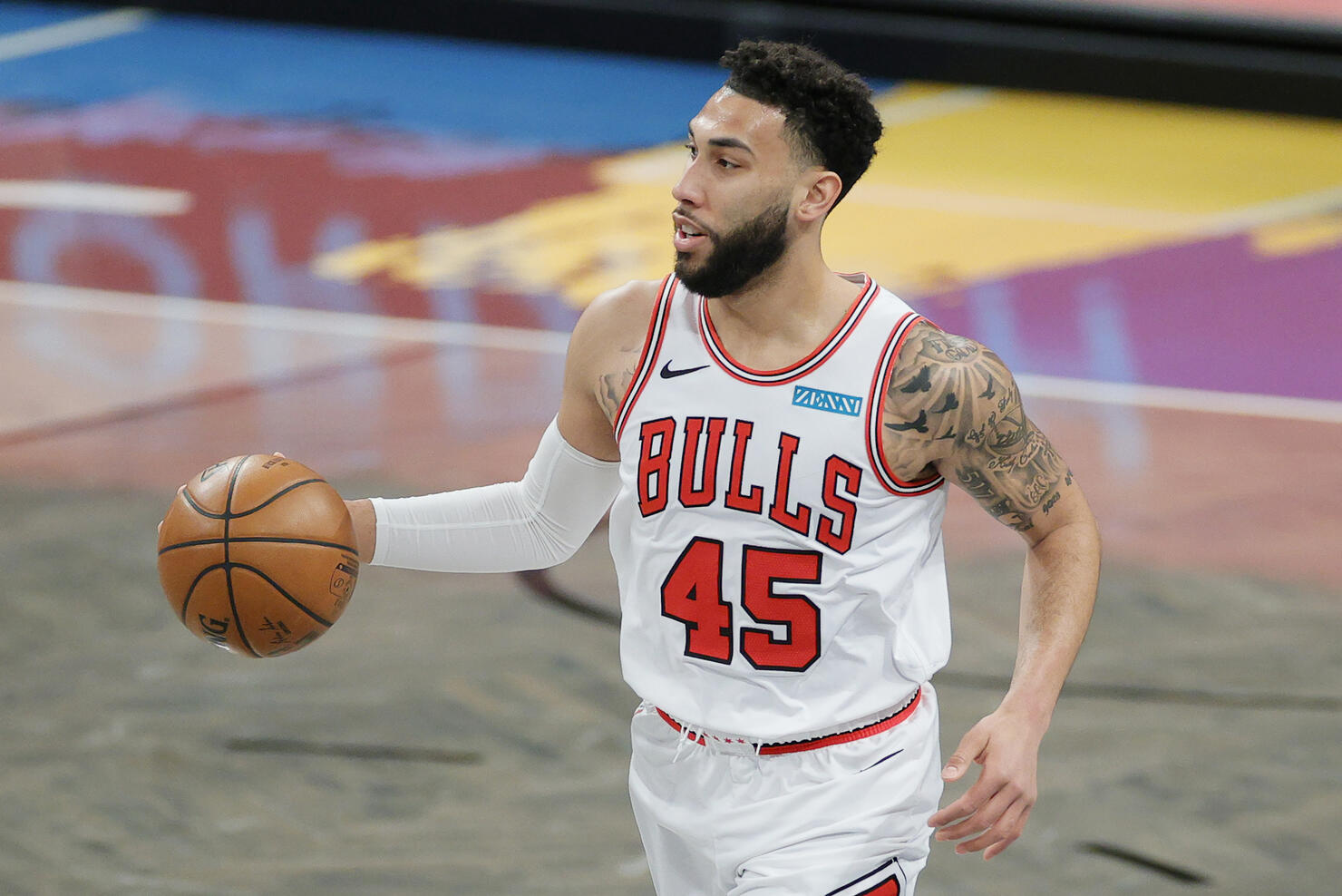 Denzel valentine jersey bulls on sale