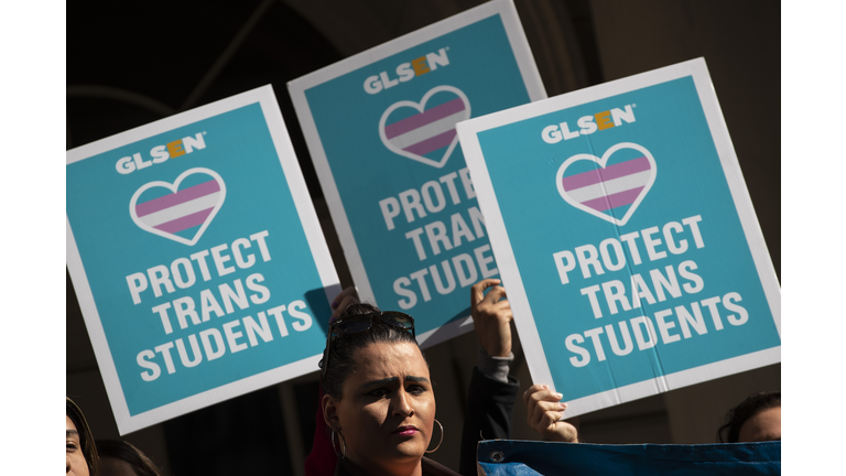 Rally Held In Support Of Transgender Community