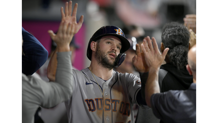 Houston Astros v Los Angeles Angels