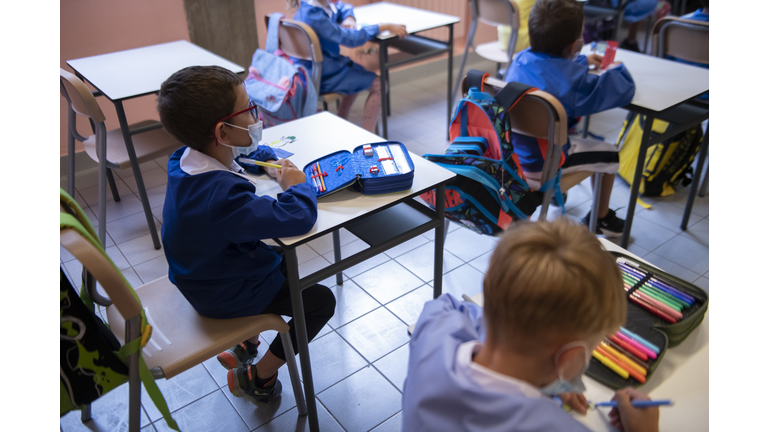 Schools Gradually Reopen In Italy With New Covid-19 Vaccine Pass Rules