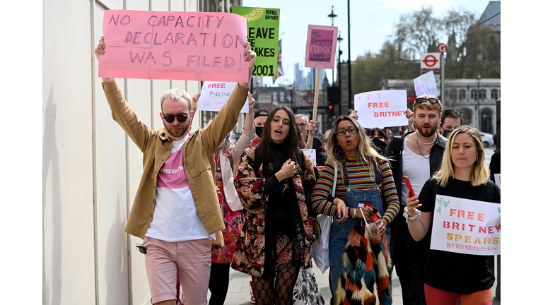 #FreeBritney London Rally