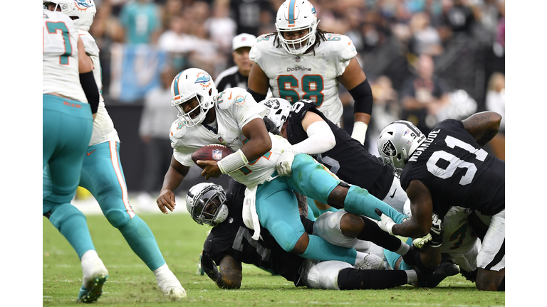 Miami Dolphins v Las Vegas Raiders