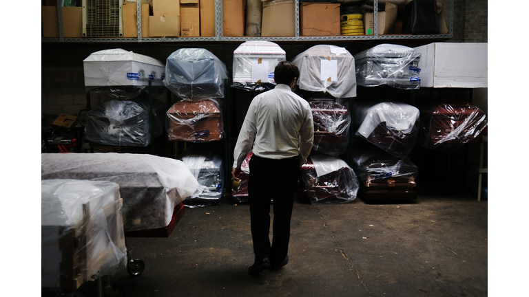 Funeral Home In New York Experiences Surge Of Deaths Amid Coronavirus Pandemic