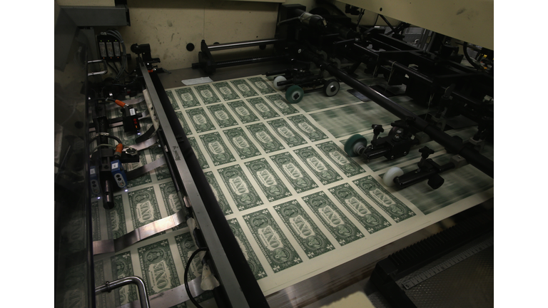 U.S. Bureau Of Engraving And Printing Oversees Dollar Bill Production