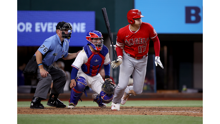 Los Angeles Angels v Texas Rangers