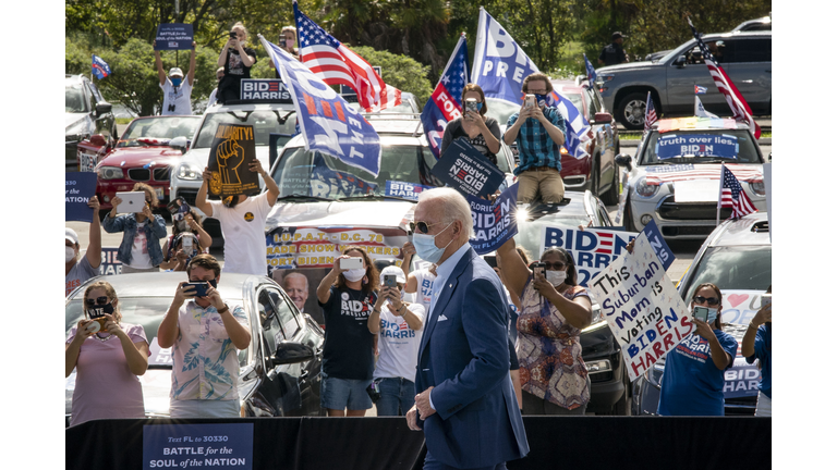 Joe Biden Campaigns For President In Florida