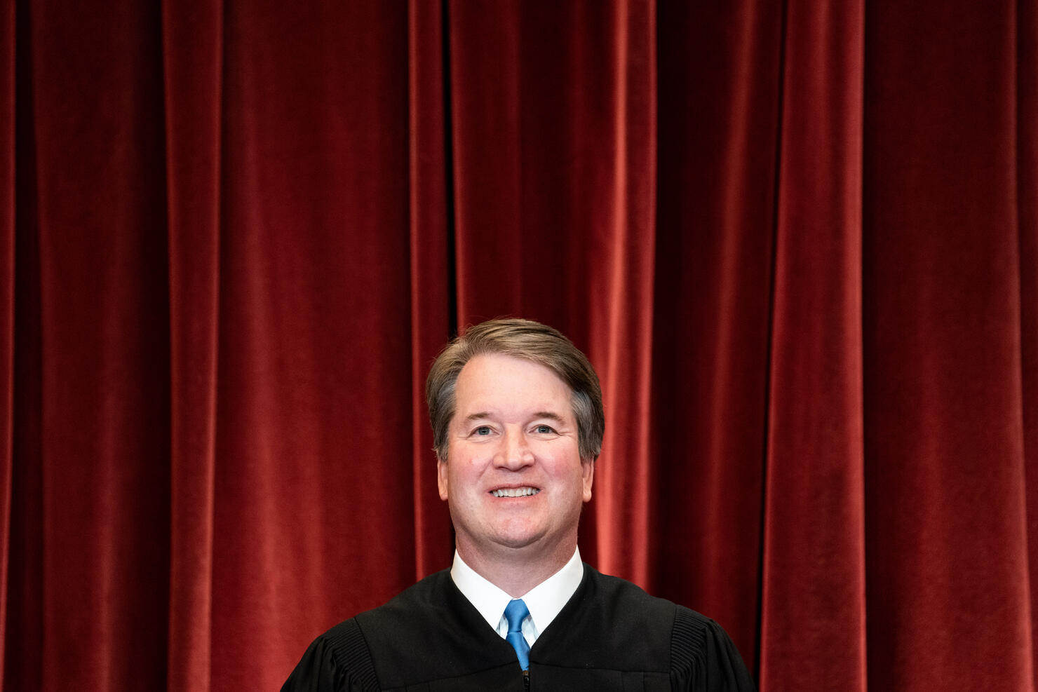 Supreme Court Justices Pose For Formal Group Photo