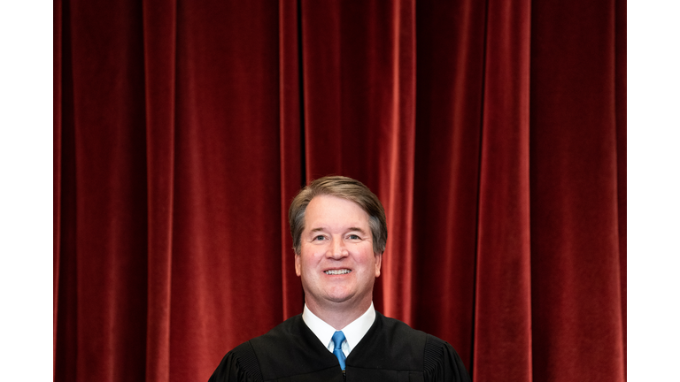 Supreme Court Justices Pose For Formal Group Photo