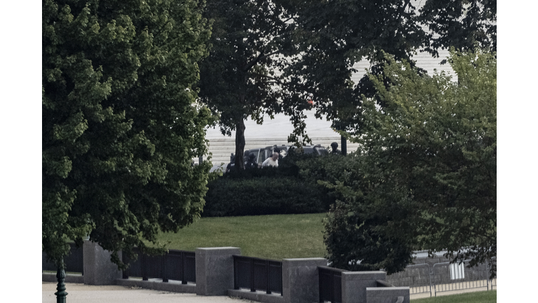 Police Investigate Suspicious Vehicle Outside Supreme Court