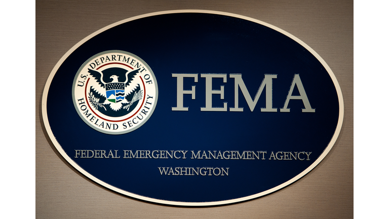 The FEMA logo seen August 26, 2011, shor