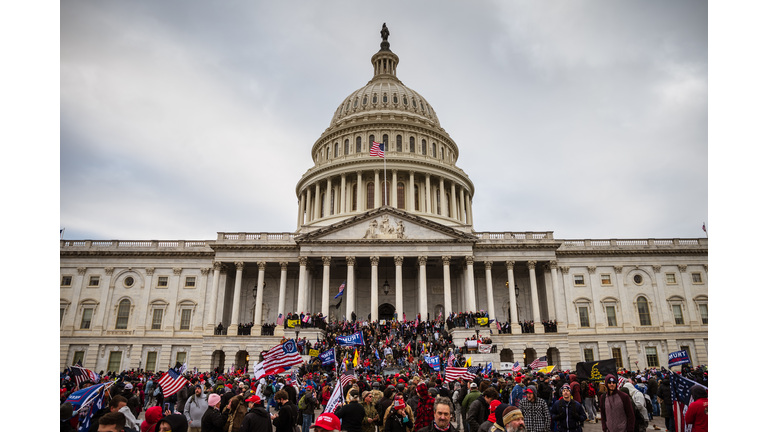 Trump Supporters Hold "Stop The Steal" Rally In DC Amid Ratification Of Presidential Election