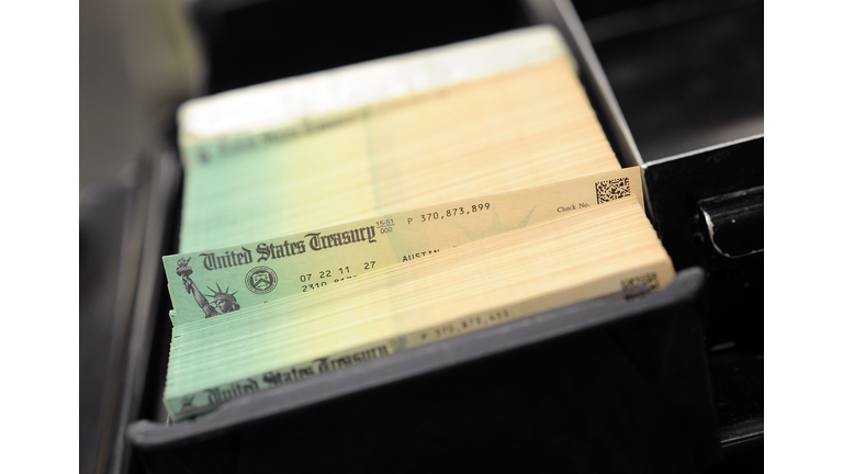 U.S Treasury Facility Prints Social Security Checks