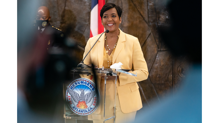 Atlanta Mayor Keisha Lance Bottoms Holds News Conference, Day After Announcing She Won't Seek Reelection