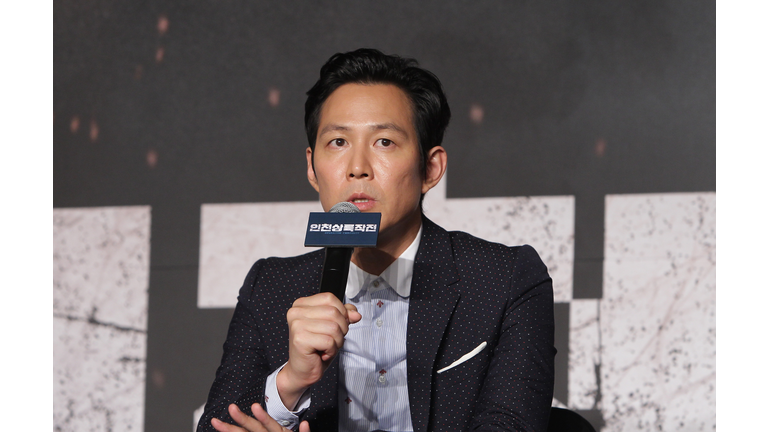 'Operation Chromite' Press Conference In Seoul
