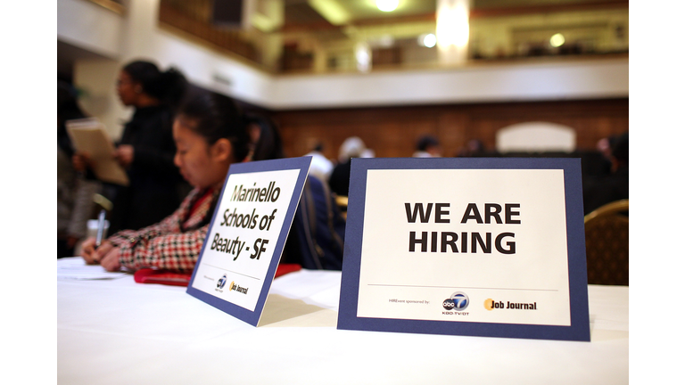 Job Seekers Attend Job Fair In San Francisco