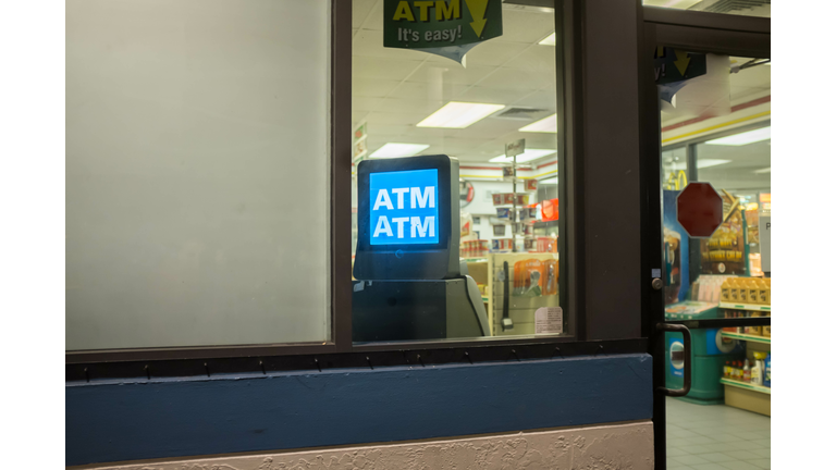 ATM Maching in Store Window