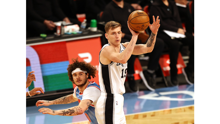 San Antonio Spurs v Brooklyn Nets