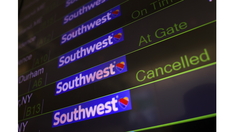 Southwest Airlines Experiences Major Flight Cancellations Across U.S.