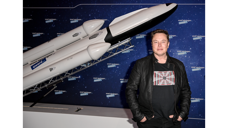 Elon Musk Awarded With Axel Springer Award In Berlin