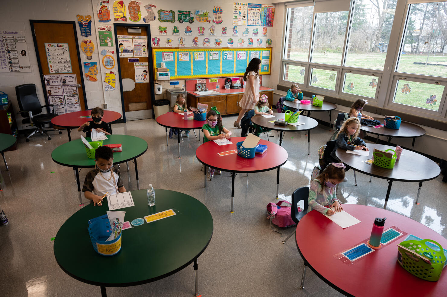 Louisville Schools Open For In-Person Learning